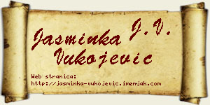 Jasminka Vukojević vizit kartica